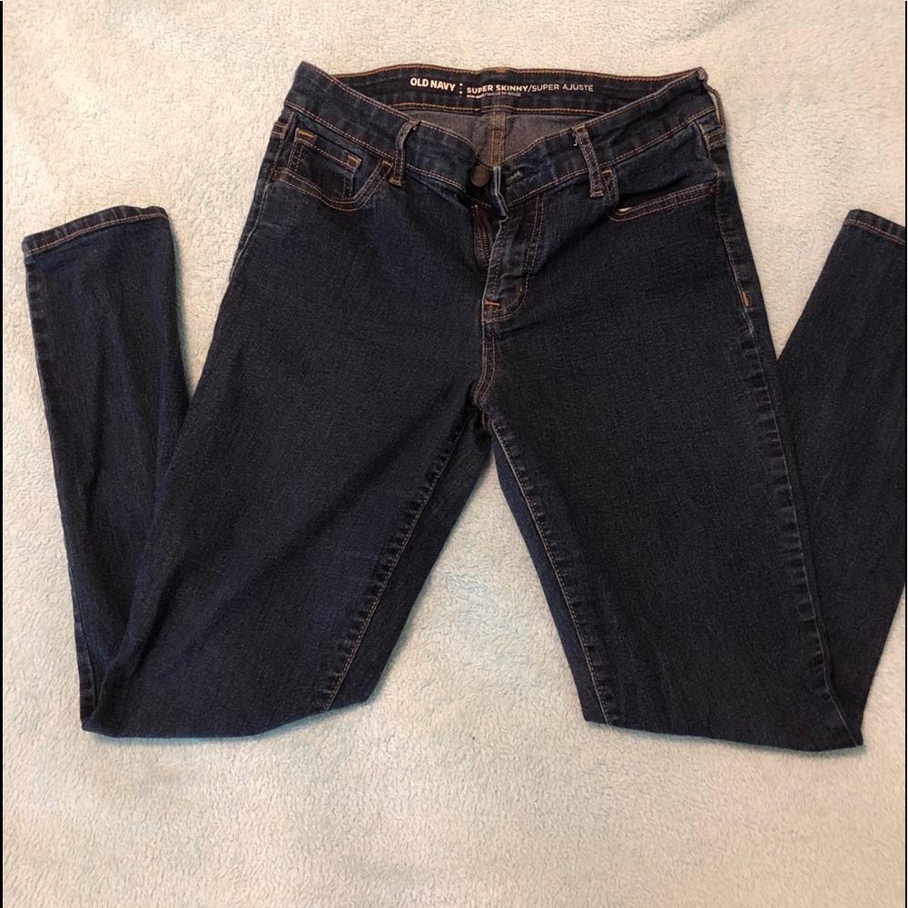 Old Navy Super Skinny Mid-Rise Jeans